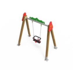 Gronxador monoplaça seient bebè