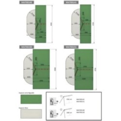 Columpio individual apoyado