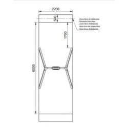 Columpio individual madera cuadrada MASGAMES KARAI DELUXE ADULTOS