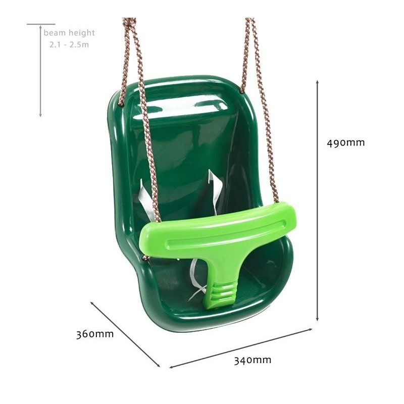 Assento de bebê MASGAMES Deluxe verde