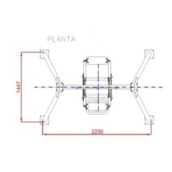Gronxador Inox Duo CHAXI pla + bebè