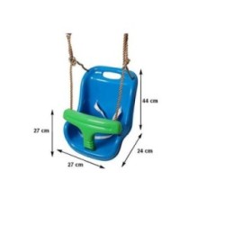 Assento de bebé MASGAMES Deluxe verde limão