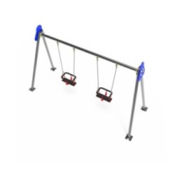 Columpio biplaza INOX