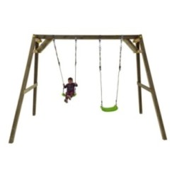 Columpio de madera cuadrada Masgames XYLO XL