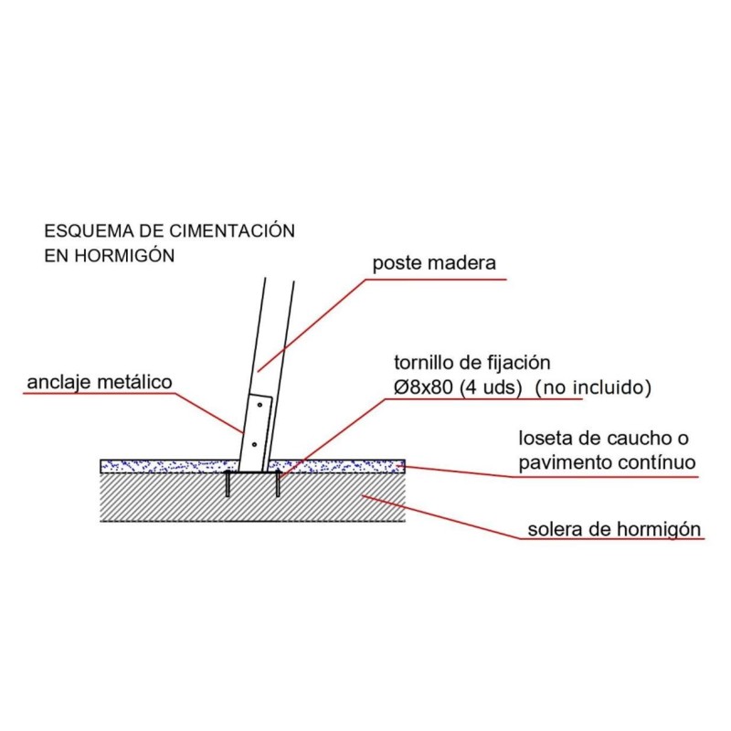 Columpio doble de madera MASGAMES Draco asientos mixtos