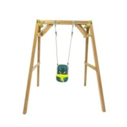 Columpio de madera cuadrada Masgames XYLO XL individual