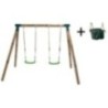 Columpio doble Masgames KADI L + asiento bebé