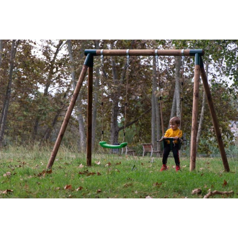 Columpio doble Masgames KADI L + asiento bebé