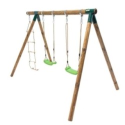 Columpio triple Masgames KADI L Deluxe + asiento bebé