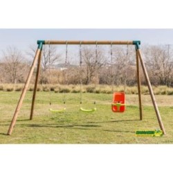 Columpio triple Masgames ETNA XL + asiento bebé