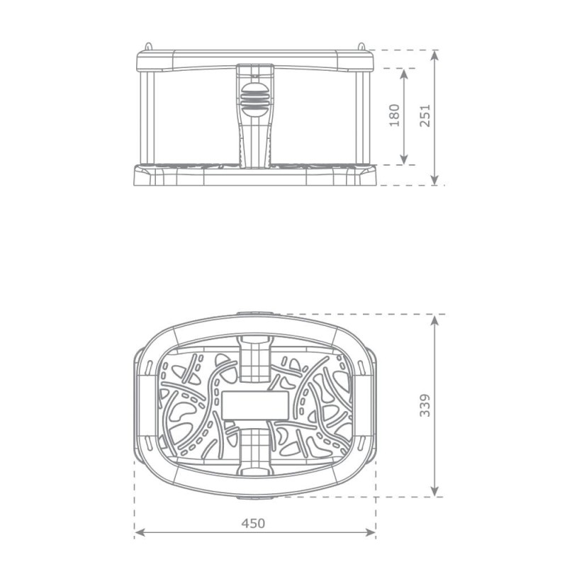 Asiento de bebé de caucho con cadenas MASGAMES Deluxe