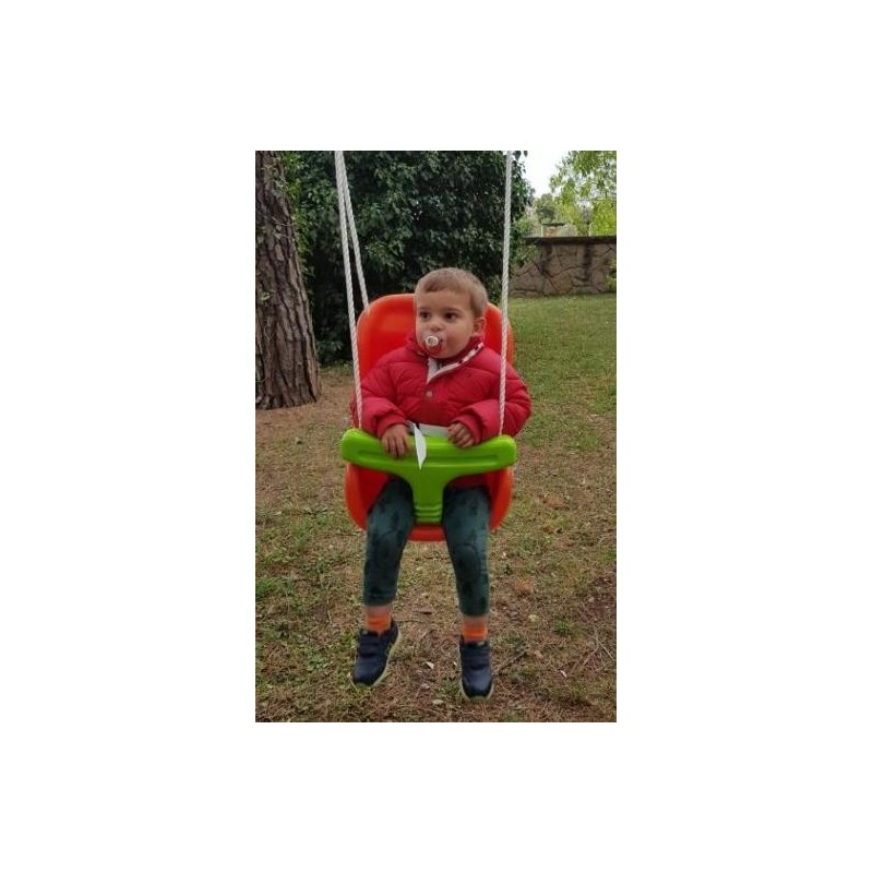 Asiento bebé MASGAMES Deluxe Naranja