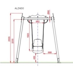 Gronxador Monoplaça Inox Inclusiu
