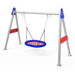 Columpio nido metálico