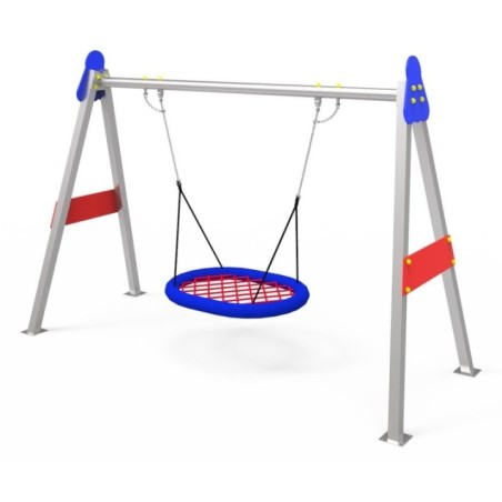 Baloiço ninho metálico