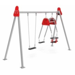 Gronxador triple Metàl·lic CHAXI pla + mixtes