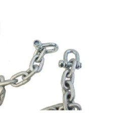 Asiento de caucho con cadenas MASGAMES Classic