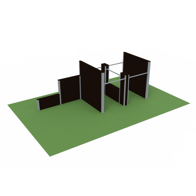 Conjunt modular de parkour Orleans