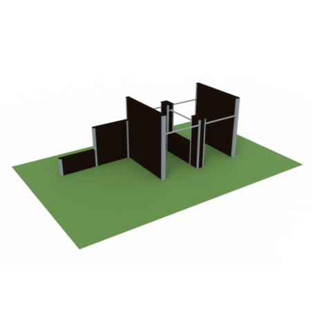 Conjunt modular de parkour Orleans