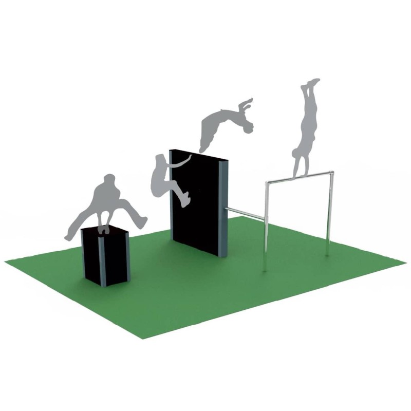 Conjunto modular de parkour Rennes