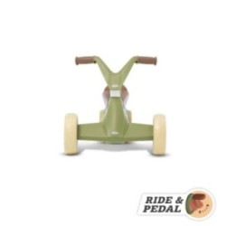 BERG GO² Retro Green andador evolutivo a coche de pedales