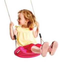 Asiento plano de plástico MASGAMES Rojo