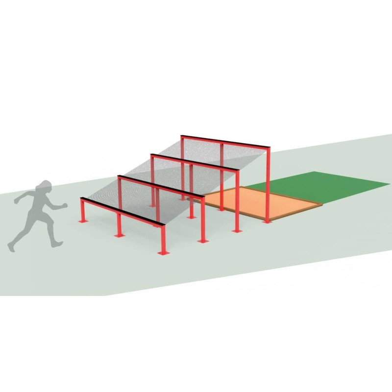 Quatre barres en escala