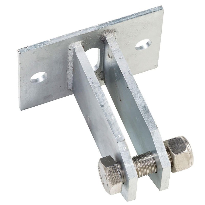 Dispositivo sujeción cable tirolina