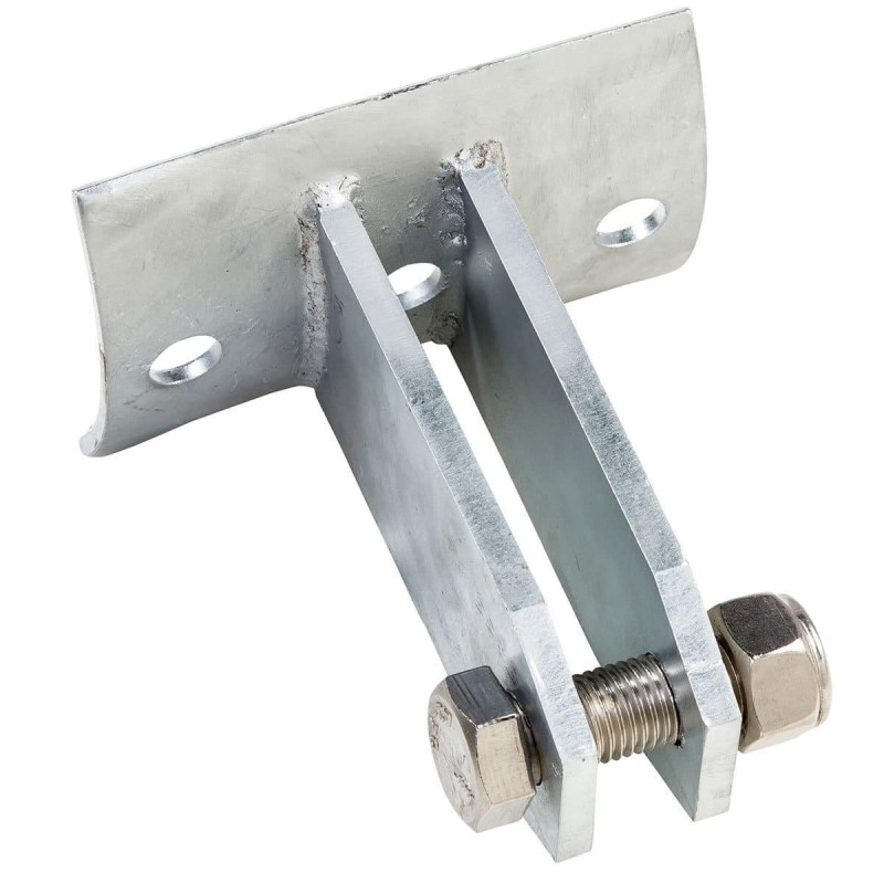 Dispositivo sujeción cable tirolina