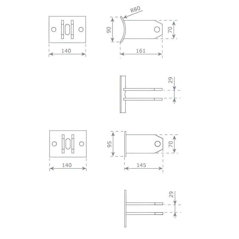 Dispositivo sujeción cable tirolina