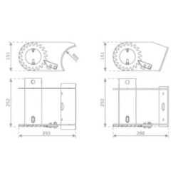 Dispositivo de tensionamento de cabos para tirolesa