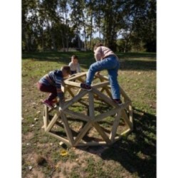 Domo geodésico de madera MASGAMES L