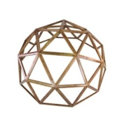 Domo geodésico de madera MASGAMES XL