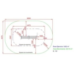 Espalderas inclinadas de madera