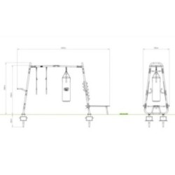 Parque EXIT GetSet monkeybar MB230