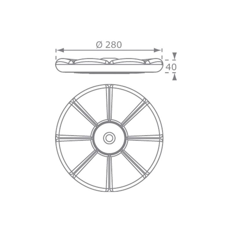 Asiento pendular MASGAMES Ovni