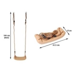 Asiento plano de plástico MASGAMES Verde oscuro