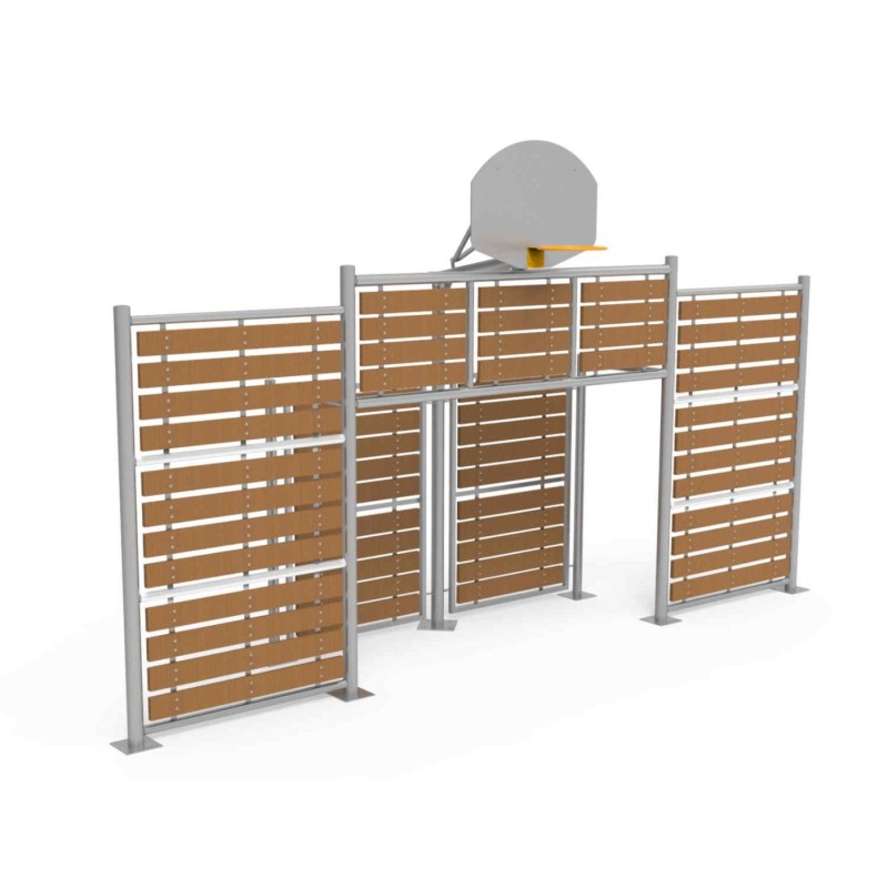 Frontal Multideporte de Madera