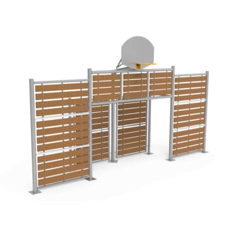 Frontal Multideporte de Madera