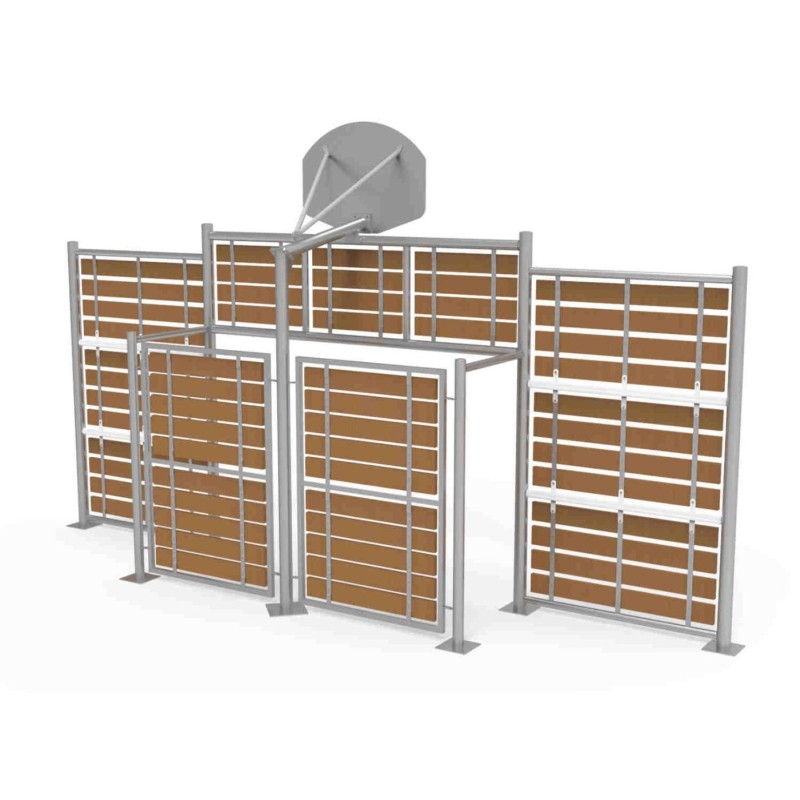 Frontal Multideporte de Madera