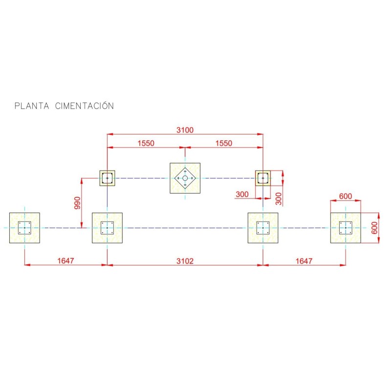 Frontal Multideporte de Madera