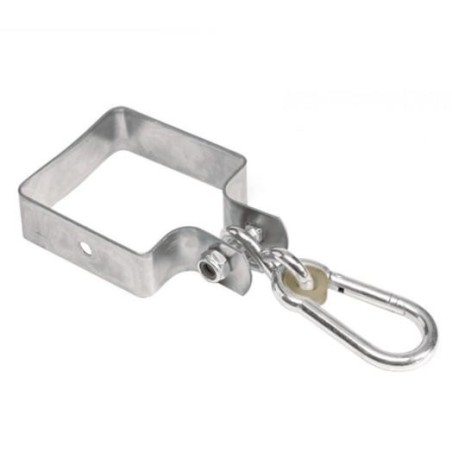 Gancho de columpio cuadrado MASGAMES 90 x 90 mm