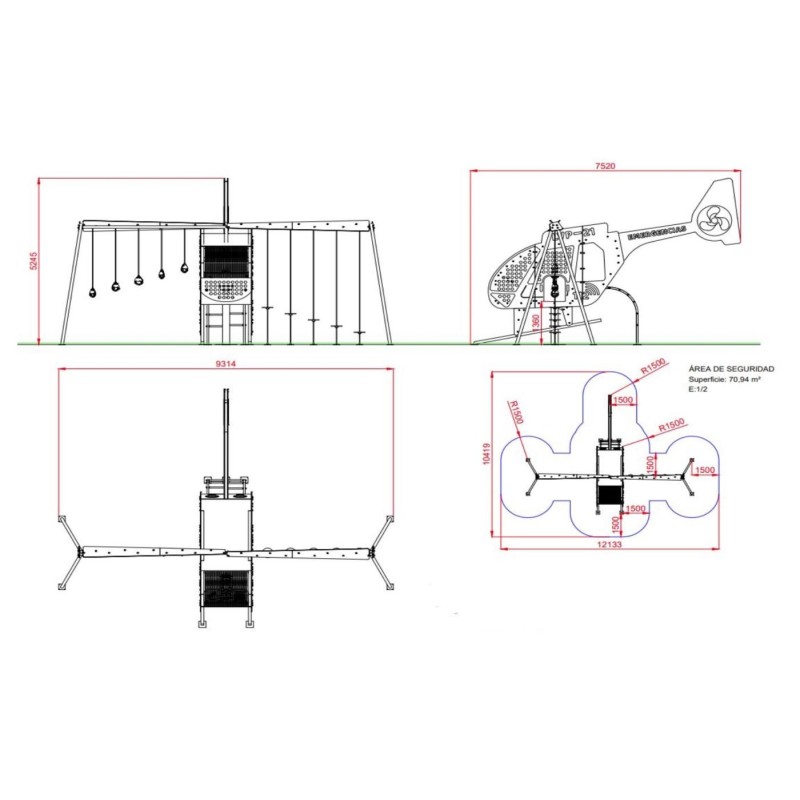 Helicóptero de Emergencias Infantil