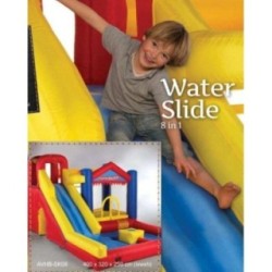 Castillo hinchable acuático 8 en 1