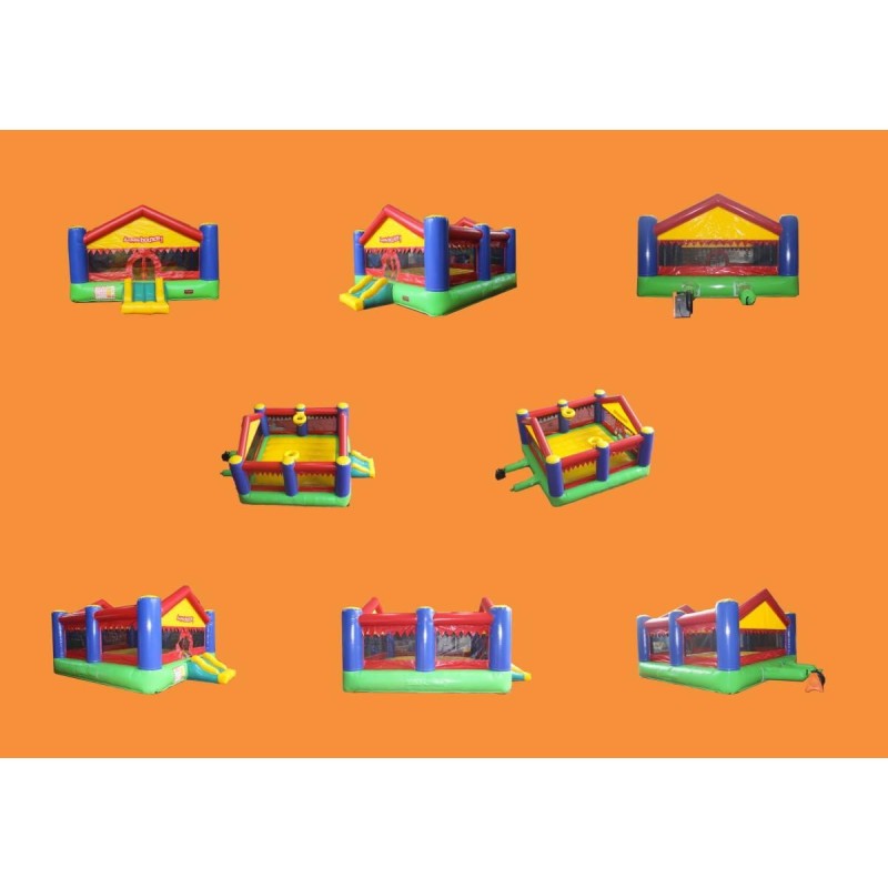 Hinchable Party House Big 3 en 1 Profesional