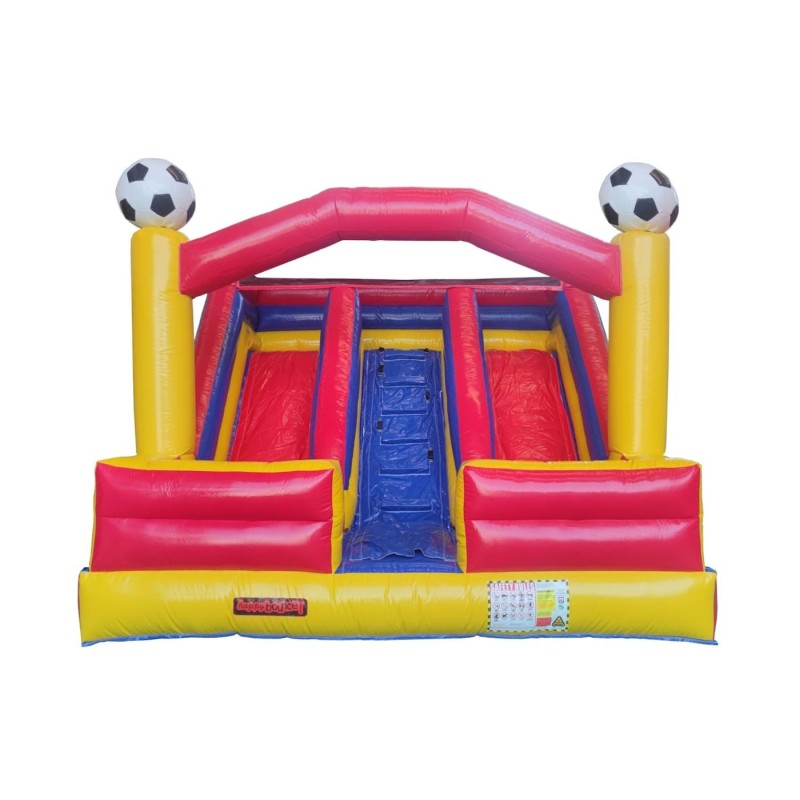 Hinchable Double Slide Fun Football