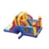Hinchable Double Mega Slide 4 en 1 uso Profesional