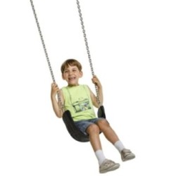 Asiento de caucho flexible Arco con cadenas INOX