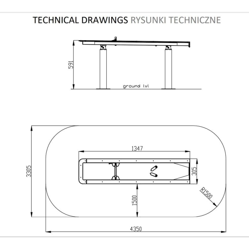 Parque infantil agua módulo CANAL