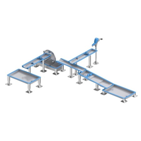 Jogo da barragem de água para crianças MISSISSIPI